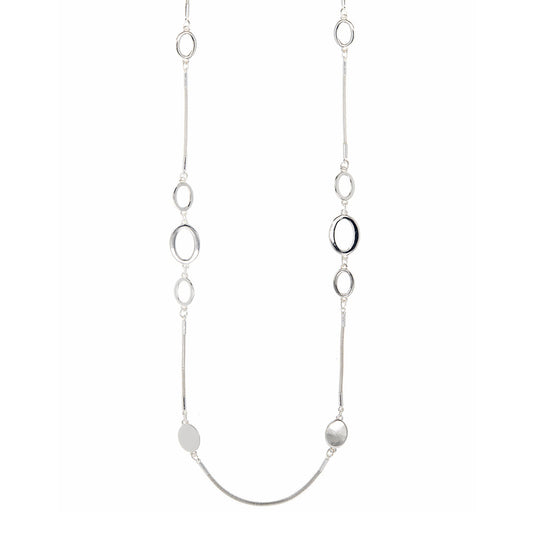 Collar Nine West color plateado 60424213-G03
