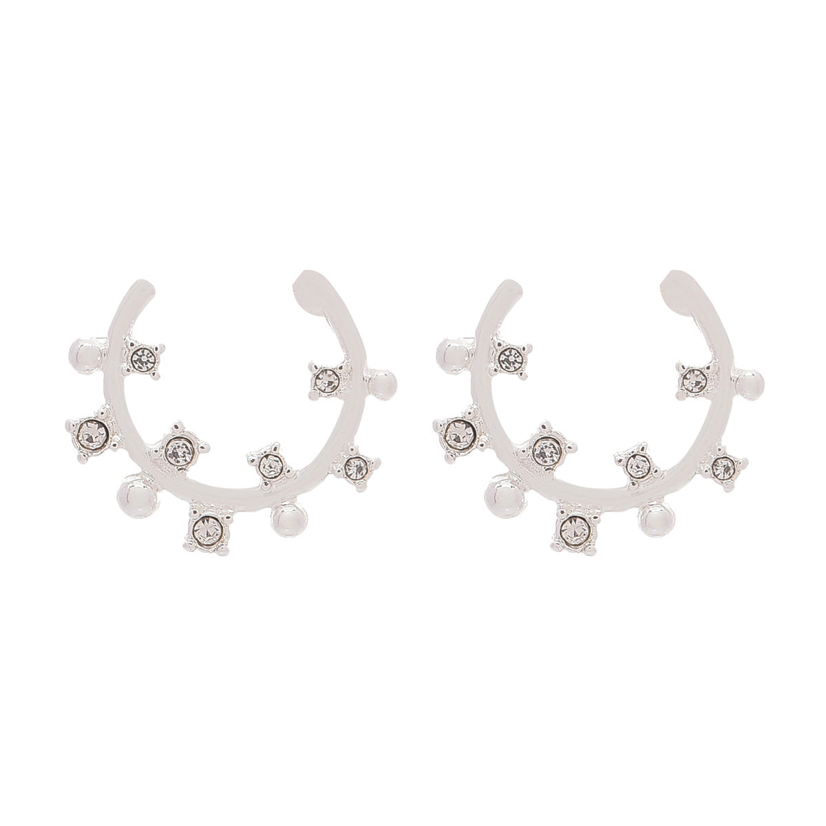 Set Aretes Napier Color Plata 60490706-G03 Para Dama
