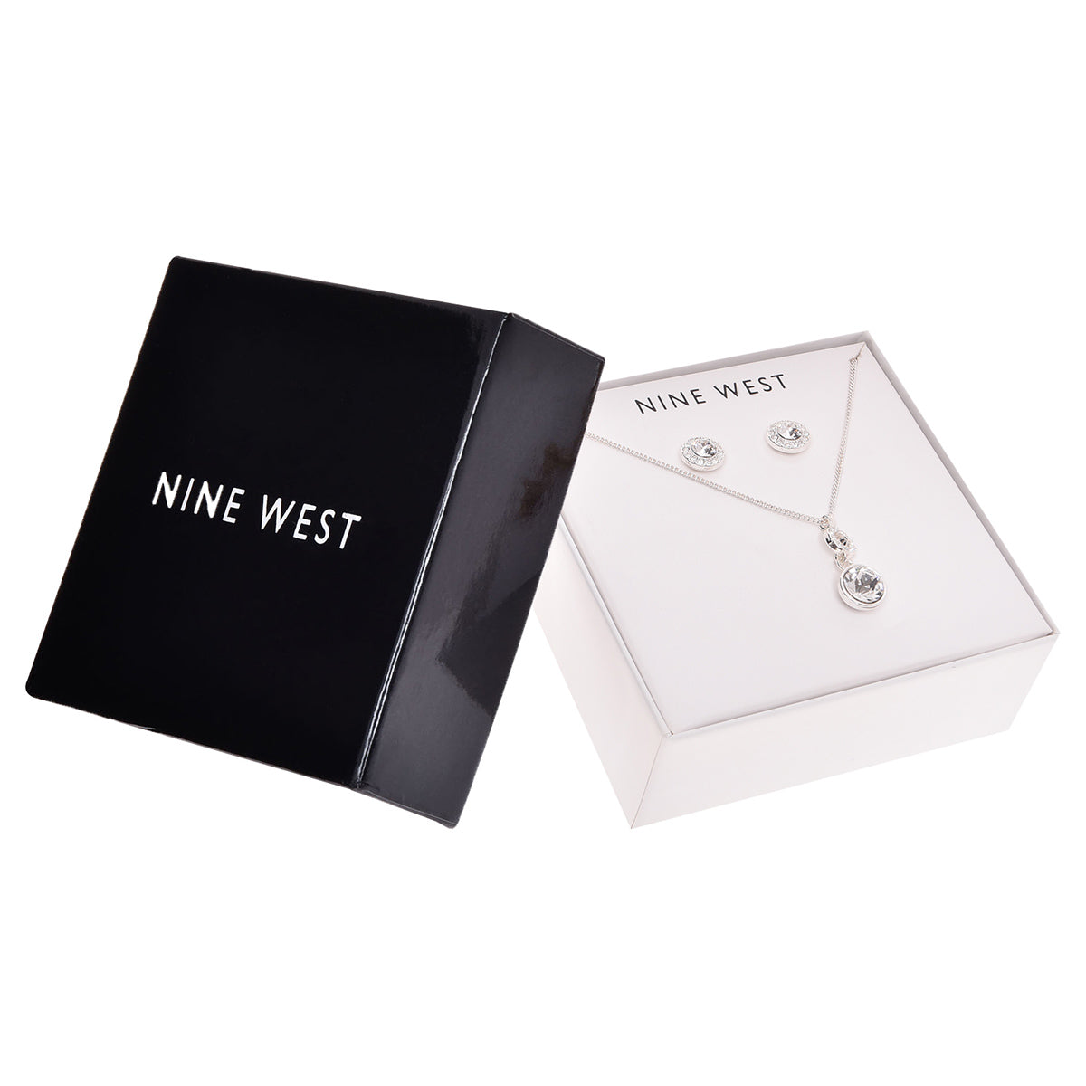 Box Set Nine West color plateado 60512110-5ZU
