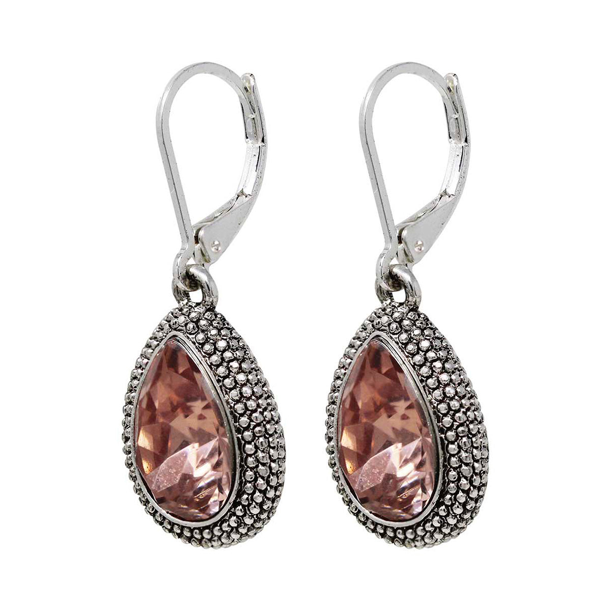 Aretes Napier color plateado 60512670-D99