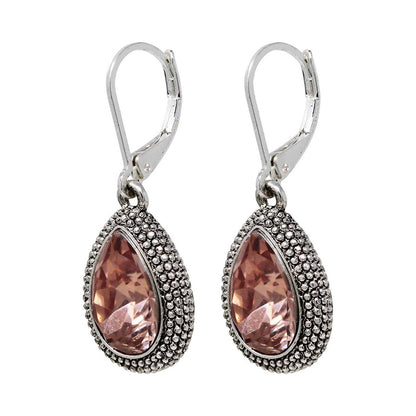 Aretes Napier color plateado 60512670-D99
