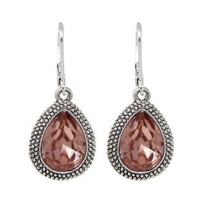 Aretes Napier color plateado 60512670-D99