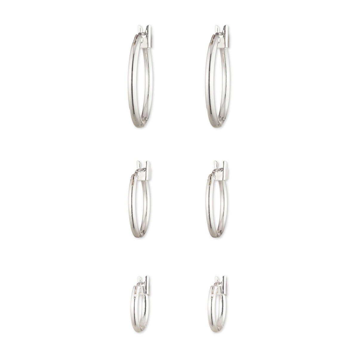 Aretes Nine West color plateado 60536436-G03