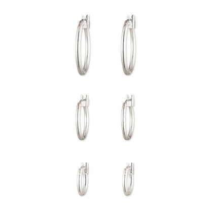 Aretes Nine West color plateado 60536436-G03