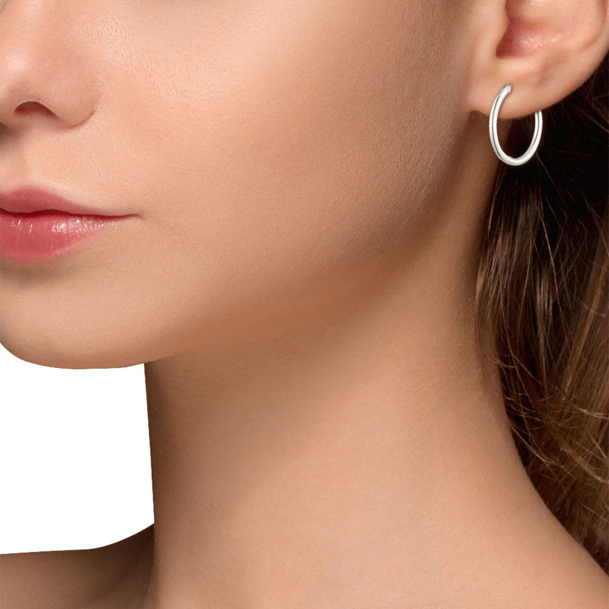 Aretes Nine West color plateado 60536436-G03