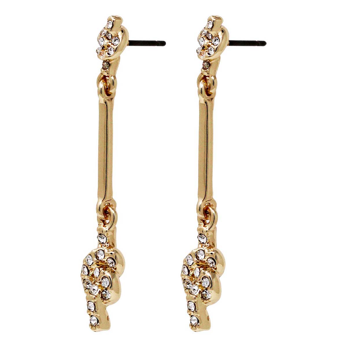 Aretes Nine West color dorado 60551302-5ZU