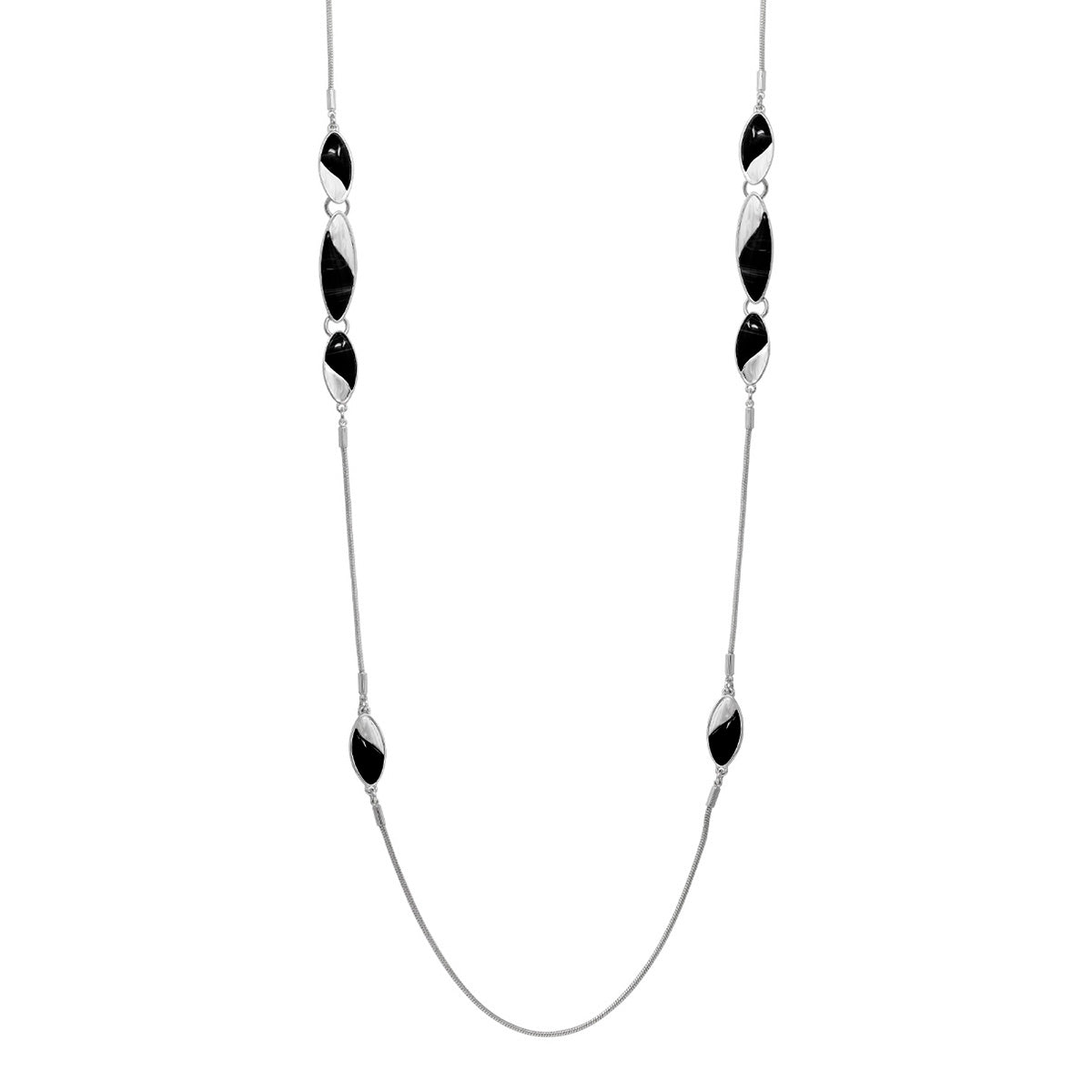 Collar Nine West color plateado 60551324-5PJ