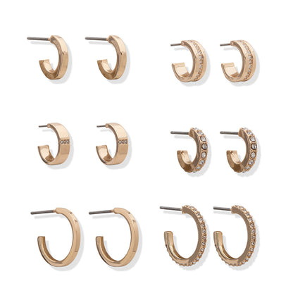 Aretes DNKY Color Dorado 60563067-887 Para Dama