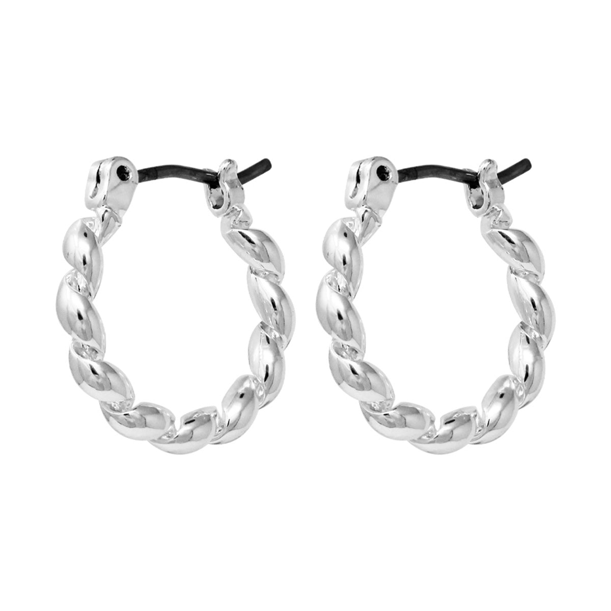 Aretes Napier color plateado 60567824-G03