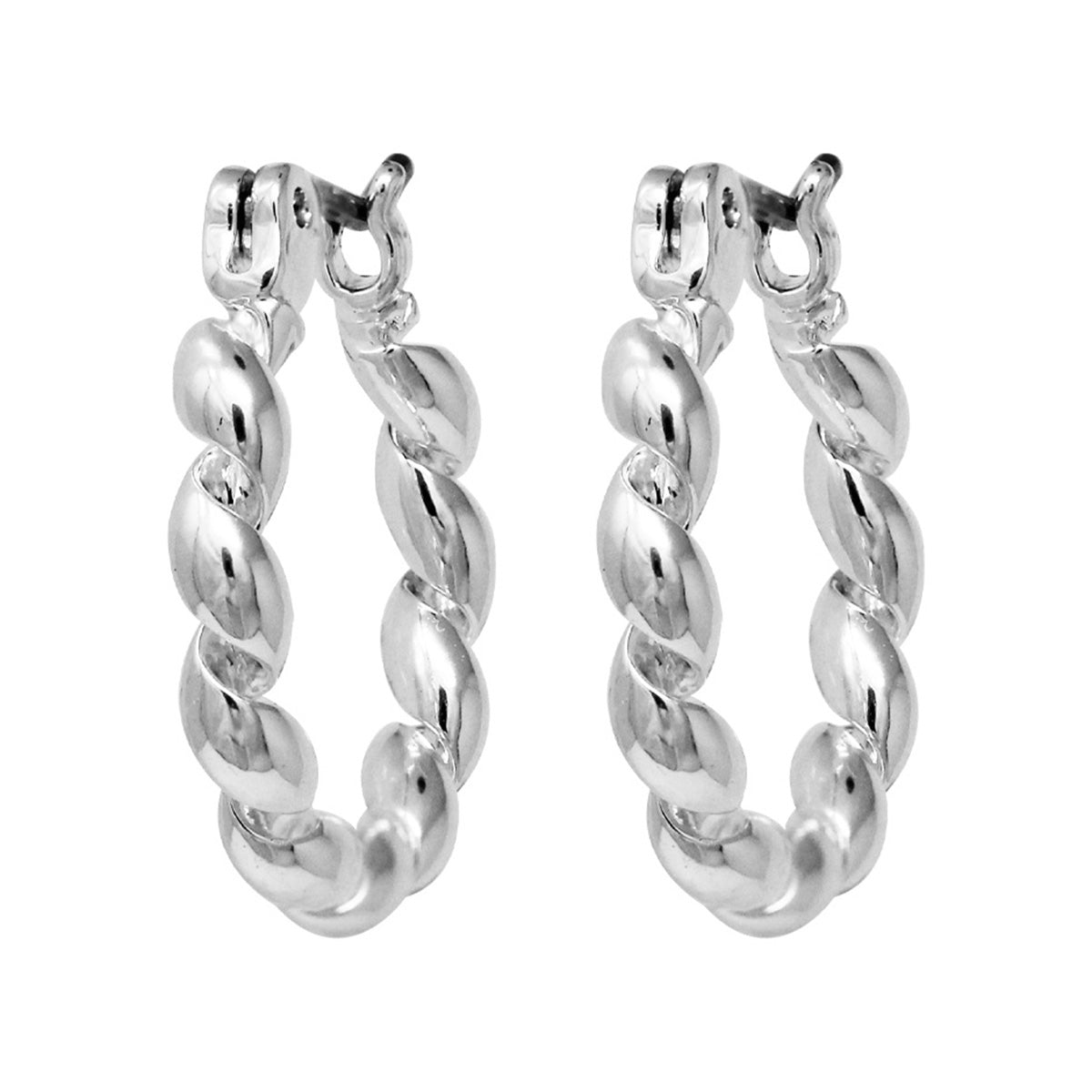 Aretes Napier color plateado 60567824-G03