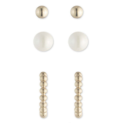 Aretes Ralph Lauren color dorado 60571110-D60