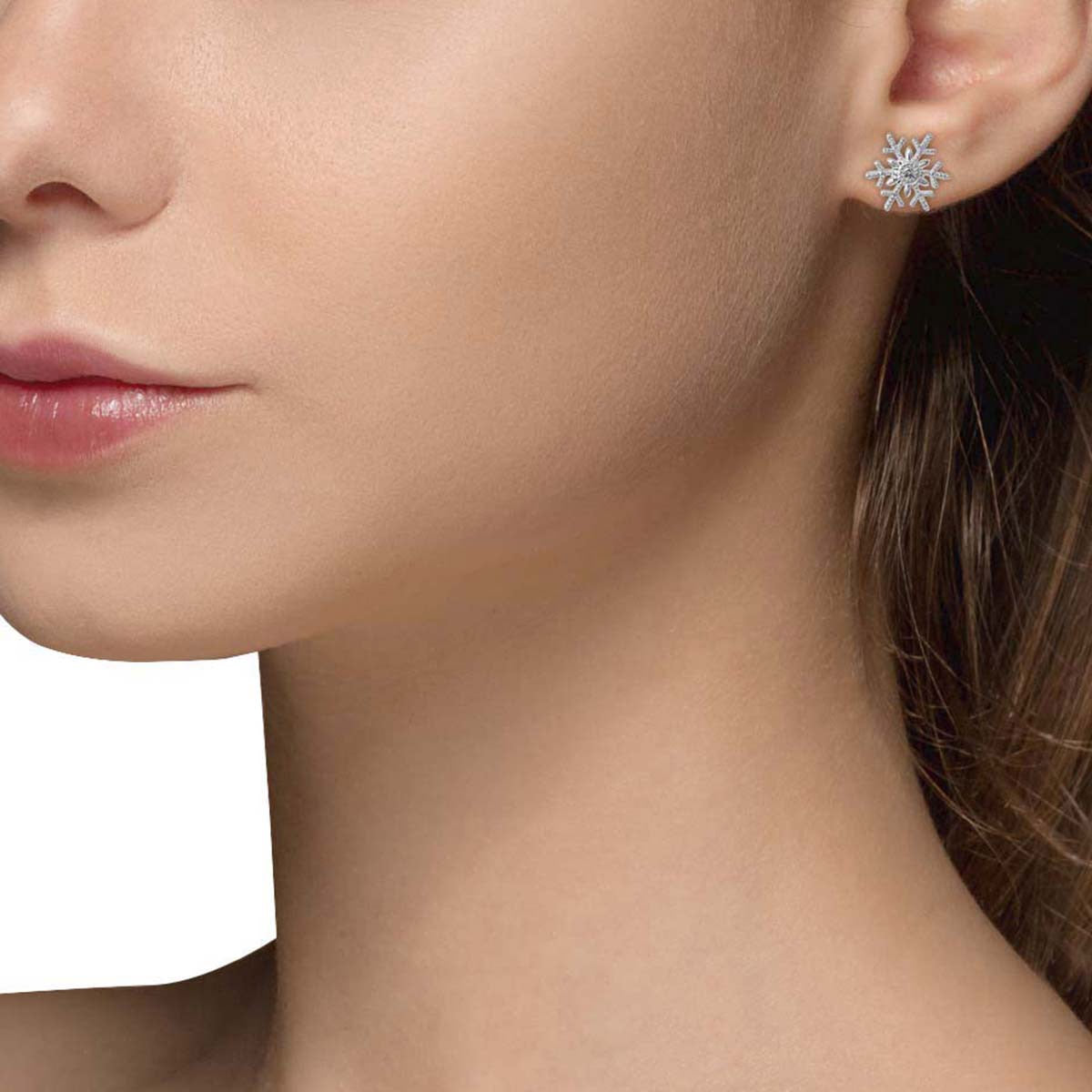 Aretes Anne Klein color plateado 60572035-5ZU