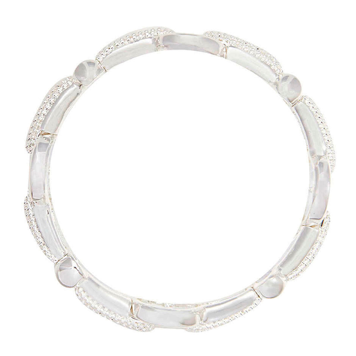 Pulsera Napier color plateado 60573258-G03