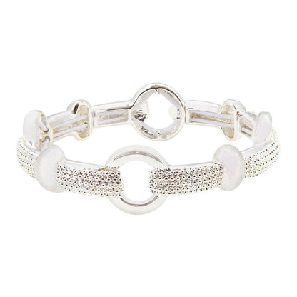 Pulsera Napier color plateado 60573258-G03