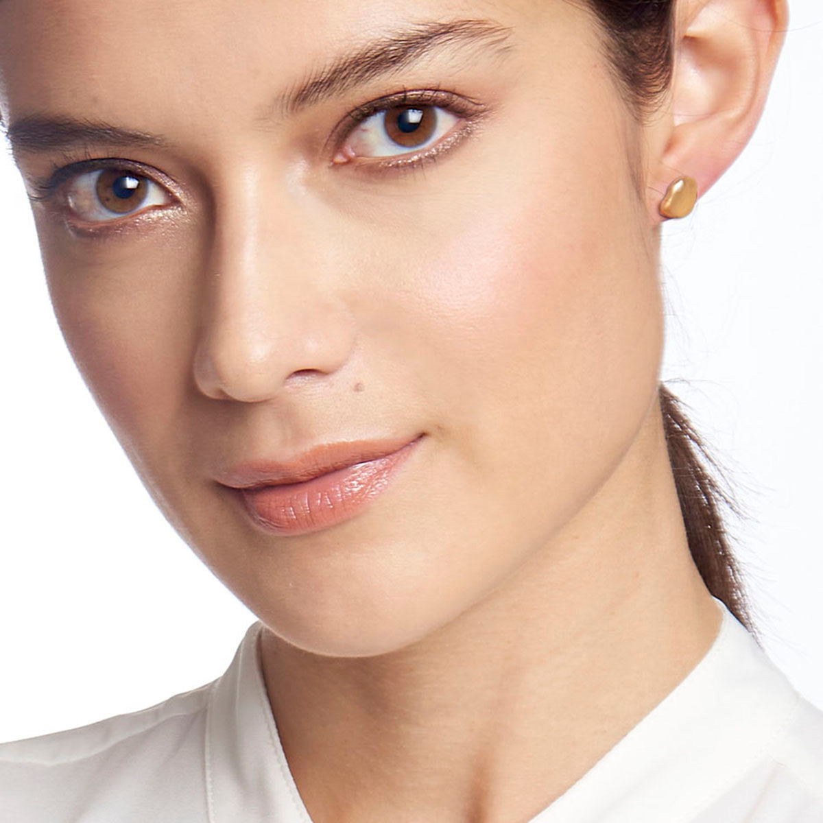 Aretes Napier color dorado 60573430-G03