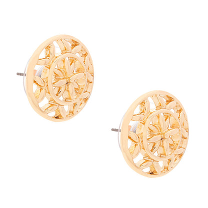 Aretes Napier color dorado 60573465-887
