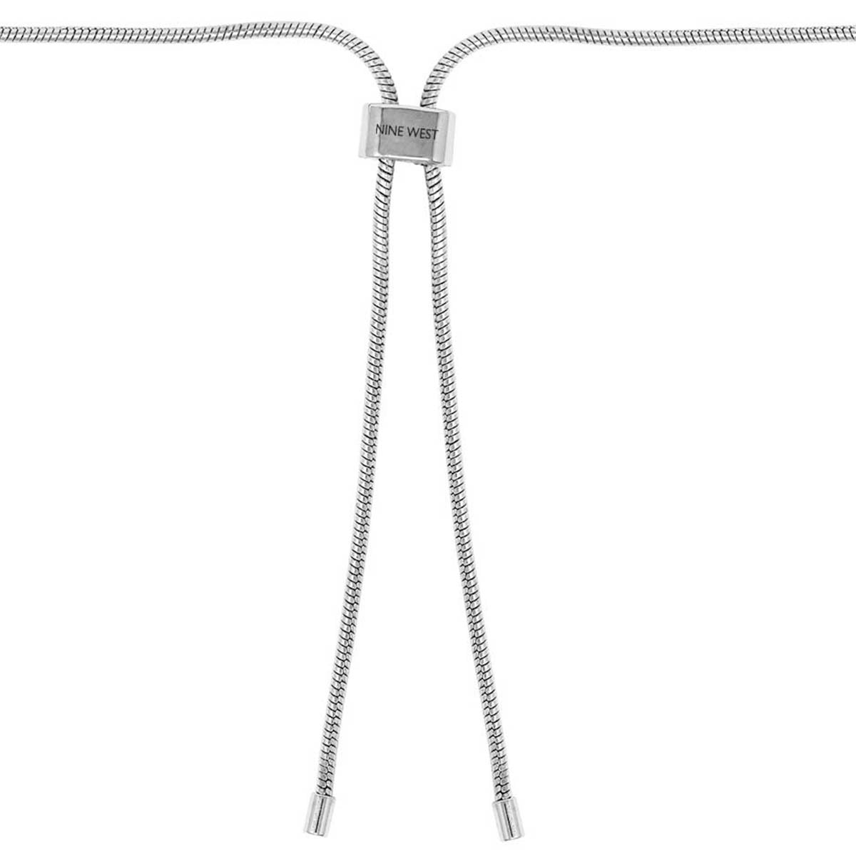 Collar Nine West color plateado 60573719-5PJ