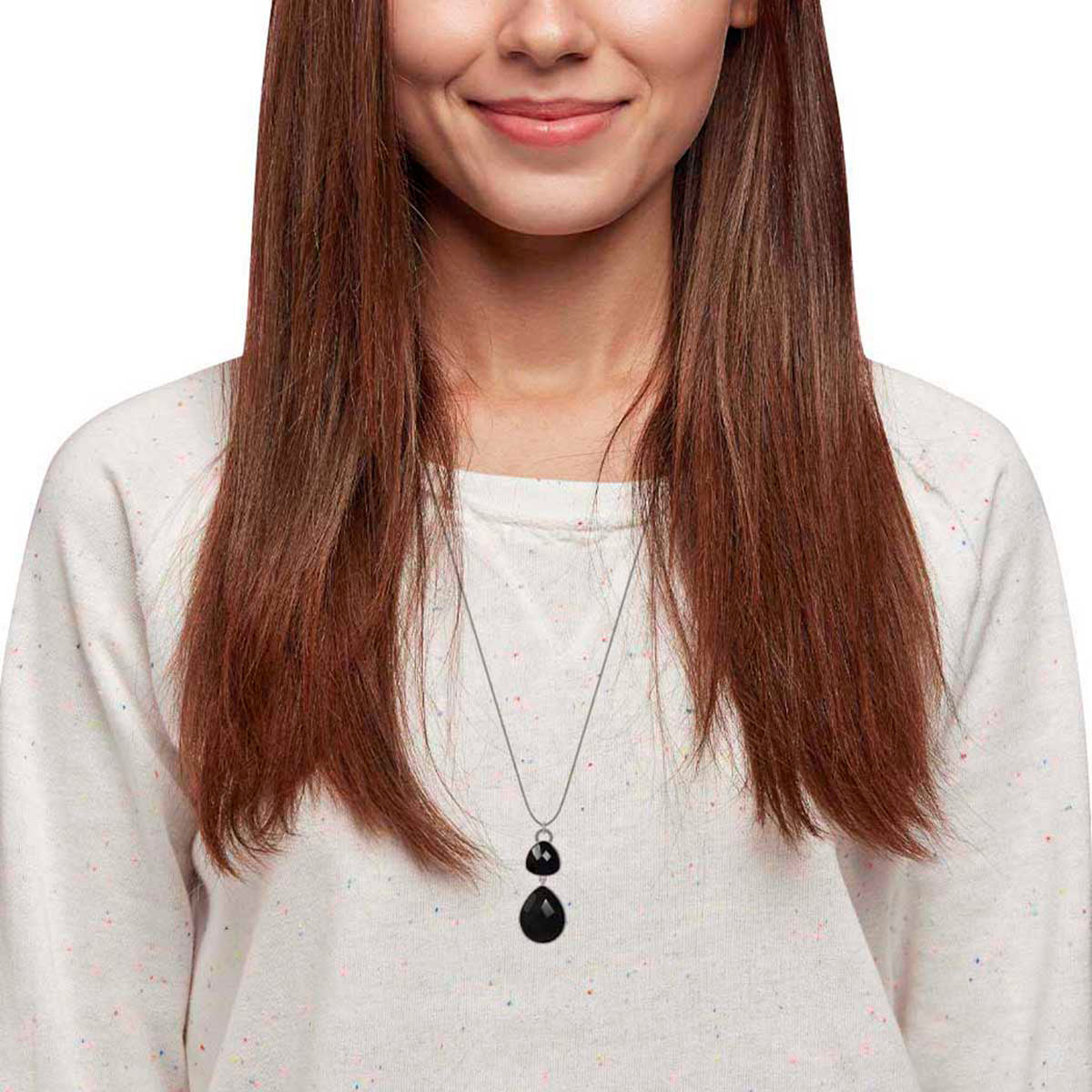 Collar Nine West color plateado 60573719-5PJ