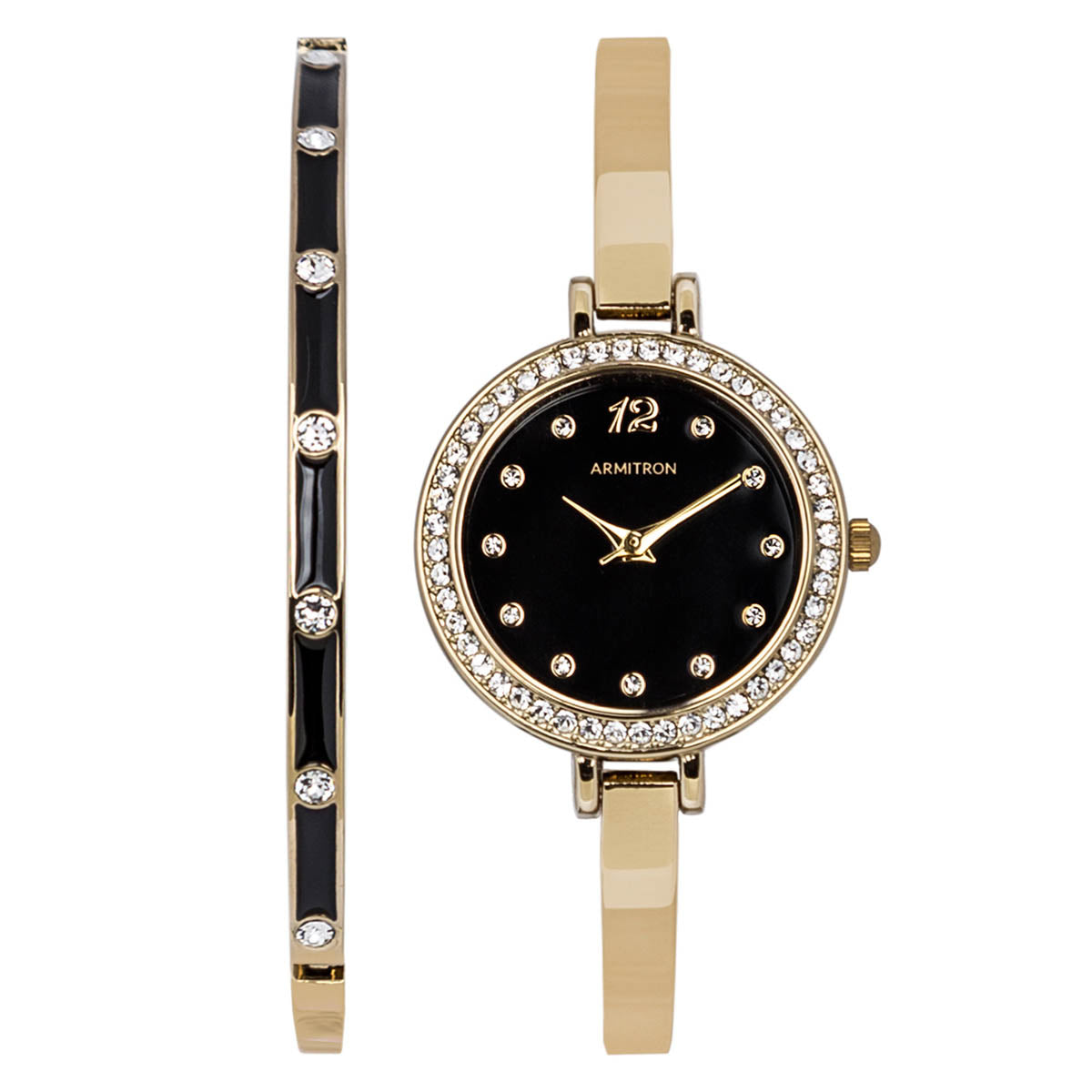 Reloj Armitron color dorado 755721BKGPST