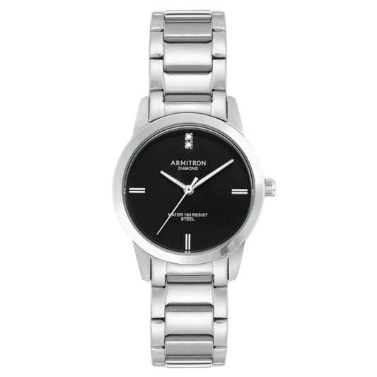 Reloj Armitron color plateado 755825BKSV