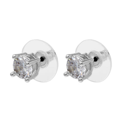 Aretes Nine West color plateado 79943602-G03