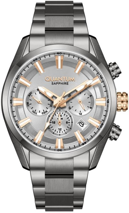 Reloj Quantum Color Gris ADG1219.070 para Caballero
