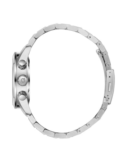 Reloj Quantum Color Plateado Adg1219.330 Para Caballero