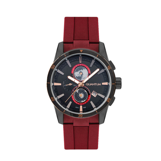 Reloj Quantum color rojo ADG991.668