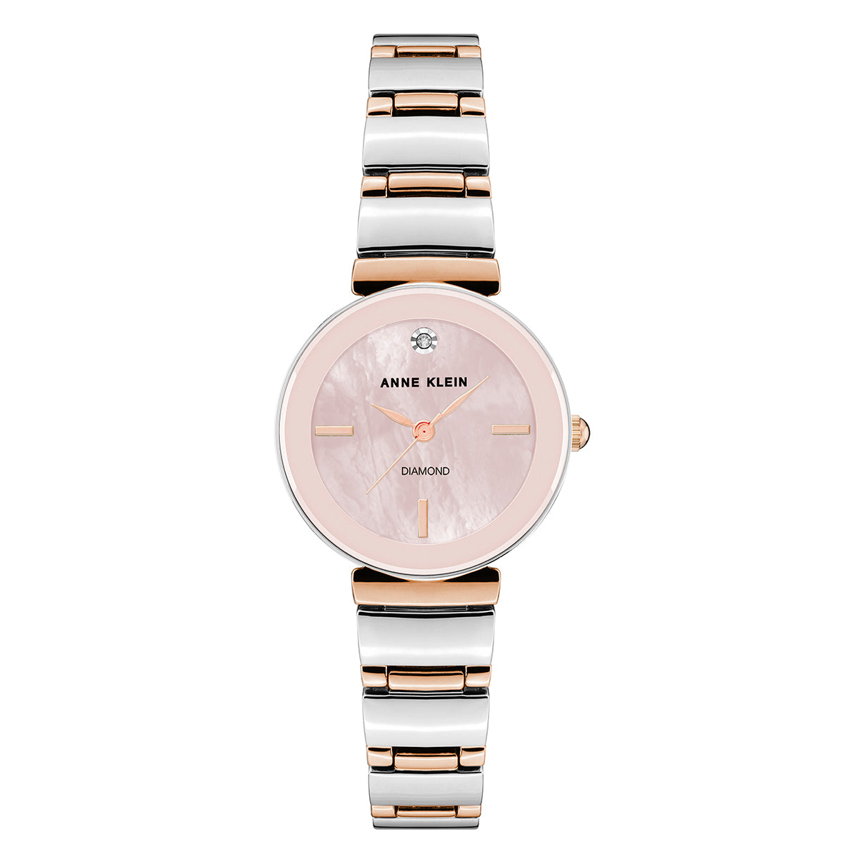 Reloj Anne Klein Color Bitono Ak2435Pmrt Para Dama