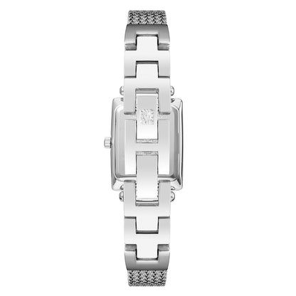 Reloj Anne Klein Color Plata Ak3883Svsv Para Dama