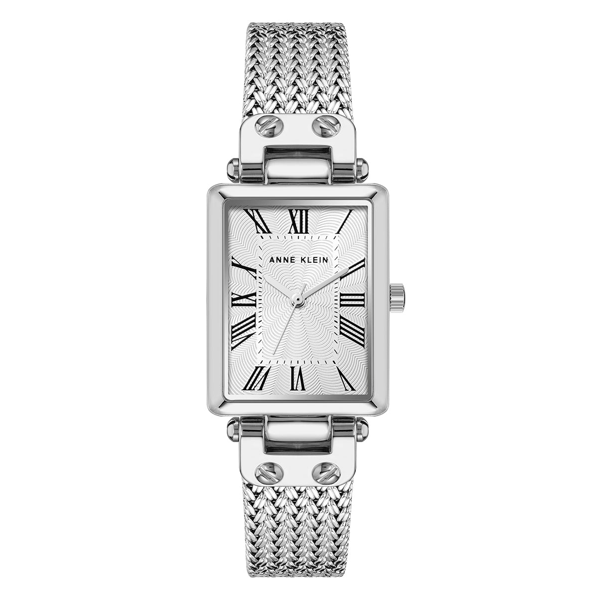 Reloj Anne Klein Color Plata Ak3883Svsv Para Dama