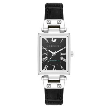 Reloj Anne Klein Color Negro Ak5153Bkbk Para Dama