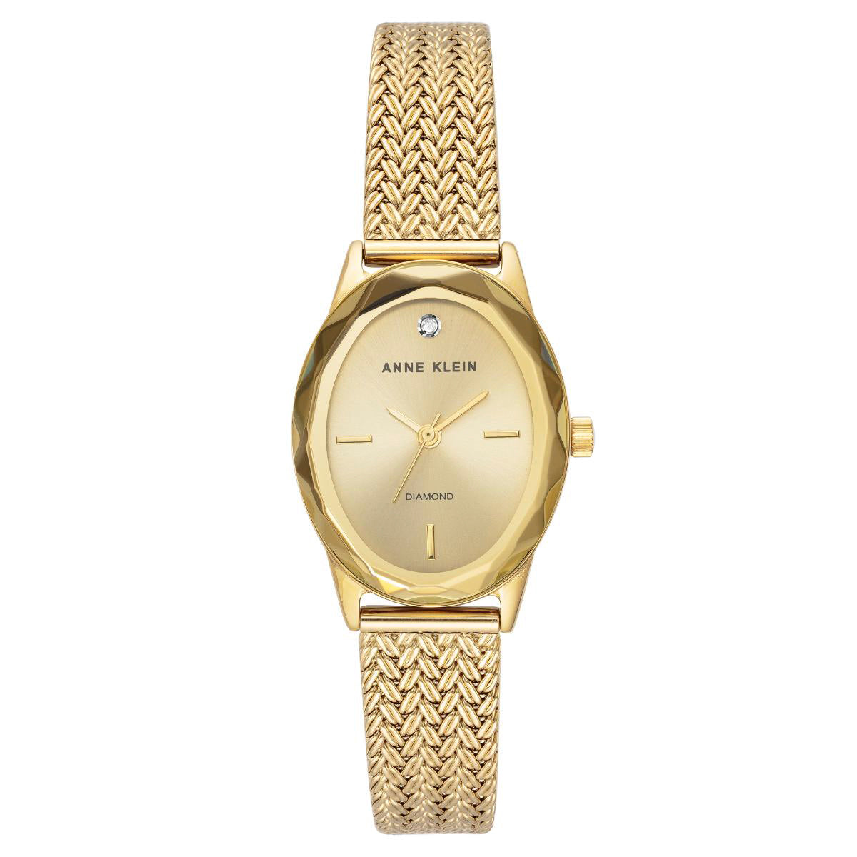Reloj Anne Klein Color Dorado Ak5244Chgb Para Dama