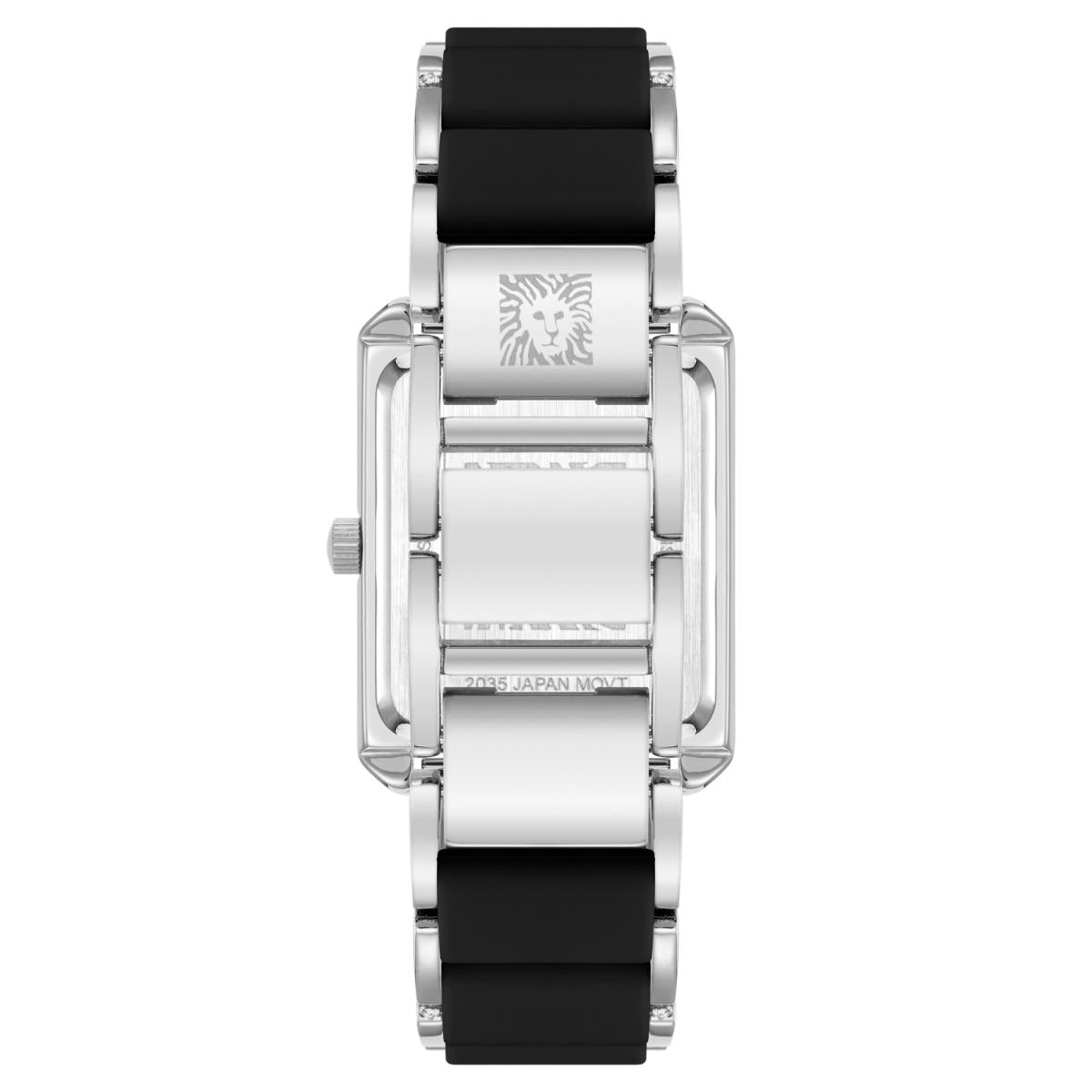 Reloj Anne Klein Color Negro Ak5279Svbk Para Dama