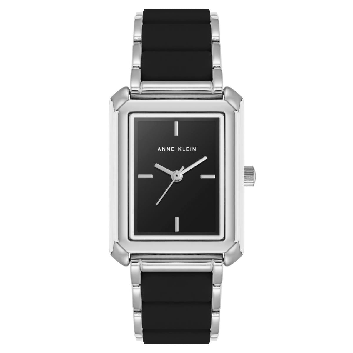 Reloj Anne Klein Color Negro Ak5279Svbk Para Dama