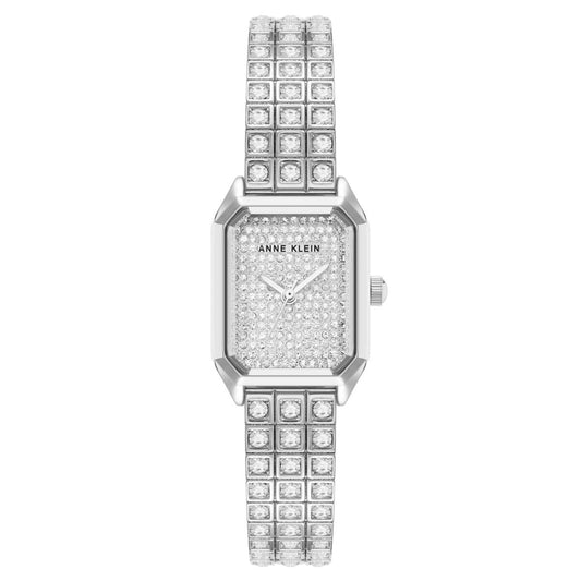 Reloj Anne Klein Color Plata Ak5357Pvsv Para Dama