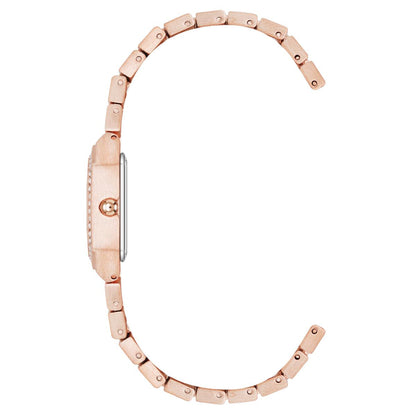 Reloj Anne Klein Color Oro Rosa Ak5360Bmrg Para Dama