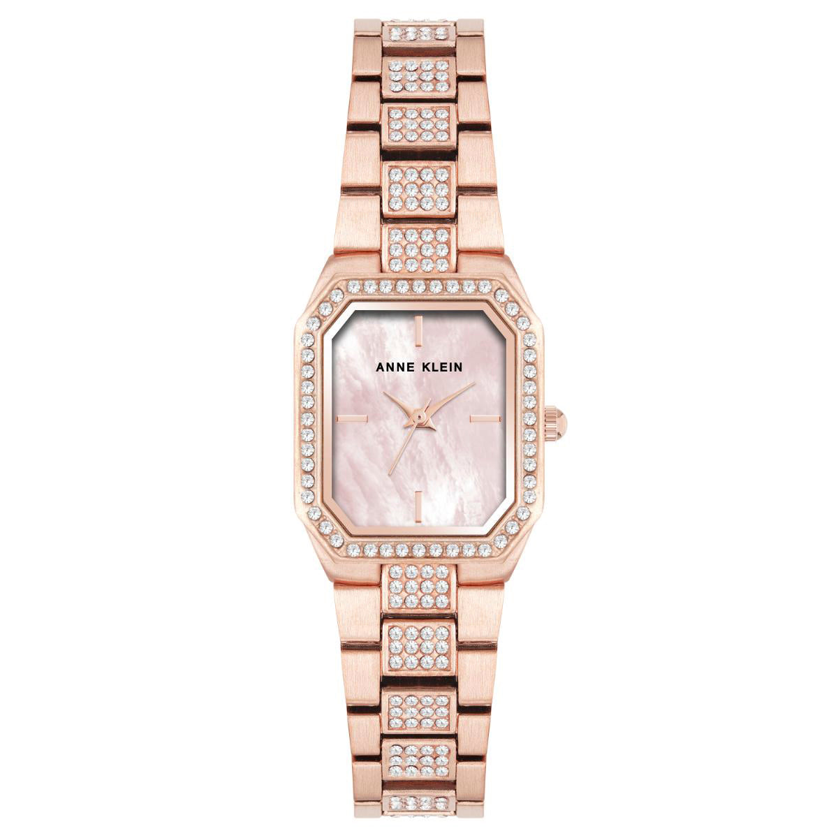 Reloj Anne Klein Color Oro Rosa Ak5360Bmrg Para Dama