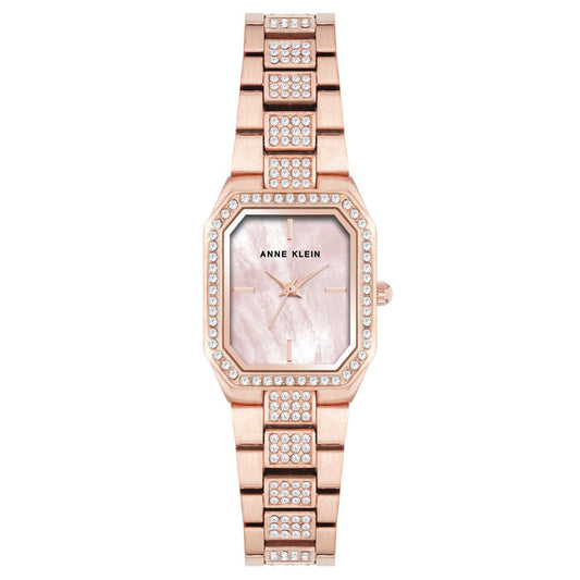 Reloj Anne Klein Color Oro Rosa Ak5360Bmrg Para Dama
