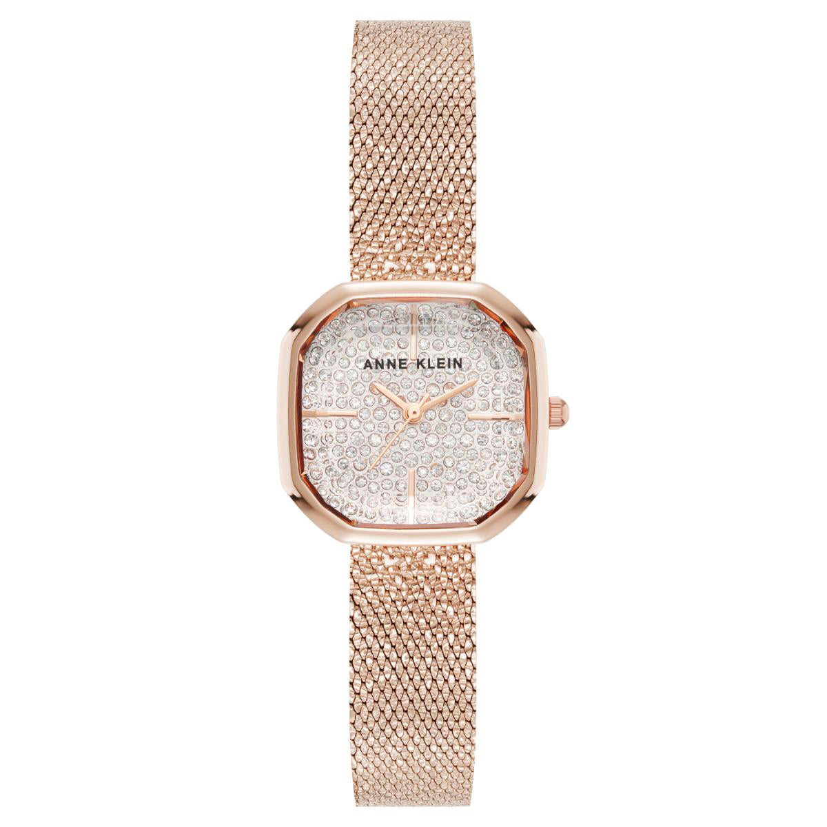 Reloj Anne Klein Color Oro Rosa Ak5376Pvrg Para Dama