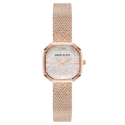 Reloj Anne Klein Color Oro Rosa Ak5376Pvrg Para Dama
