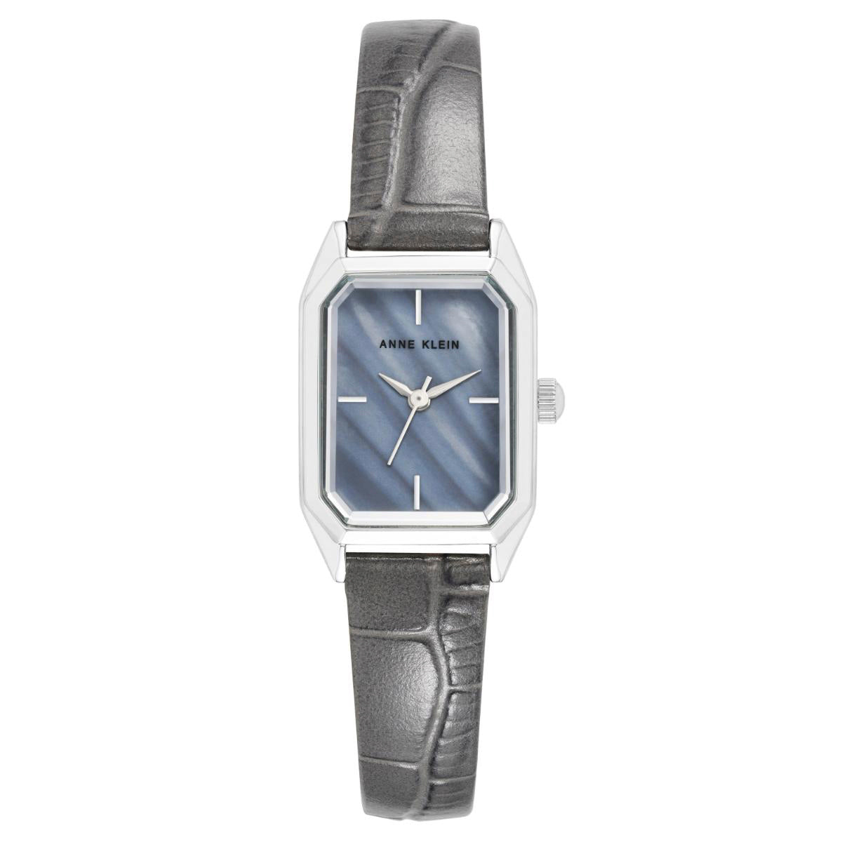 Reloj Anne Klein Color Gris Ak5399Gmgy Para Dama