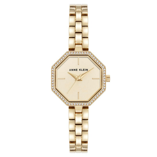 Reloj Anne Klein Color Dorado Ak5400Chgb Para Dama