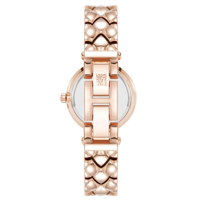 Reloj Anne Klein Color Oro Rosa Ak5422Rgrg Para Dama