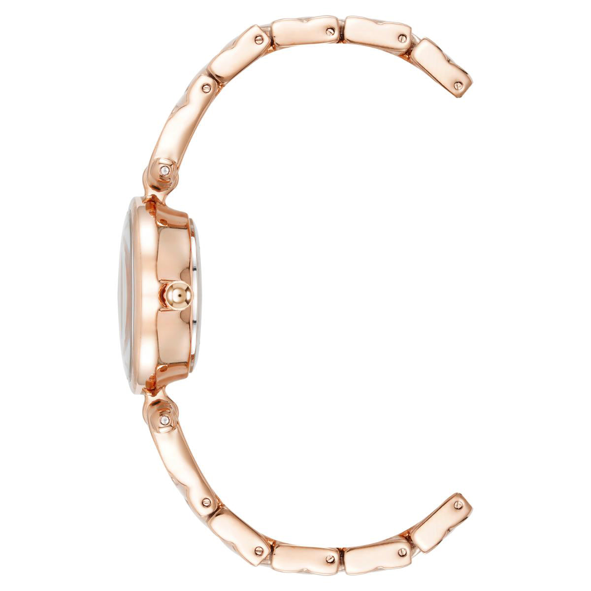 Reloj Anne Klein Color Oro Rosa Ak5422Rgrg Para Dama