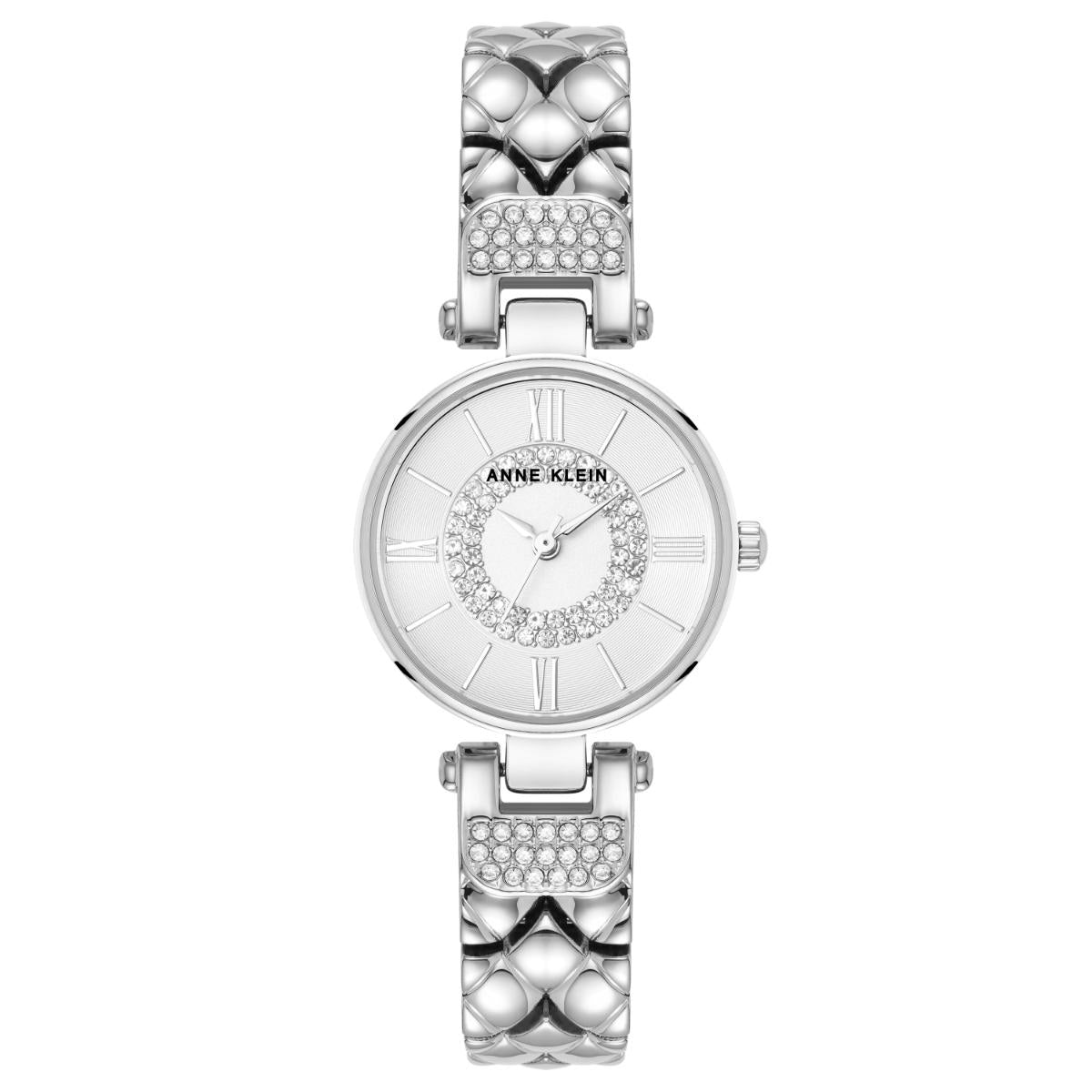 Reloj Anne Klein Color Plata Ak5423Svsv Para Dama