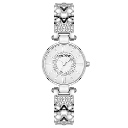Reloj Anne Klein Color Plata Ak5423Svsv Para Dama