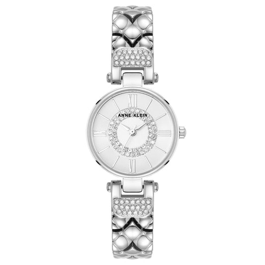 Reloj Anne Klein Color Plata Ak5423Svsv Para Dama