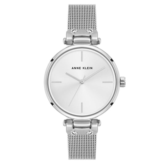Reloj Anne Klein Color Plata Ak5439Svsv Para Dama