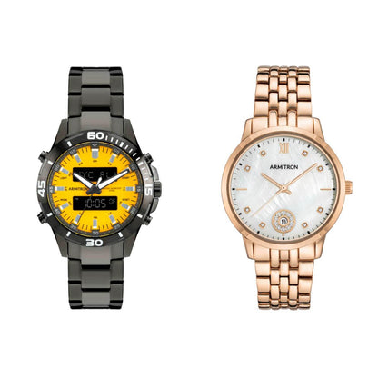 Set de relojes Armitron Color  Arbstss244 Para Unisex